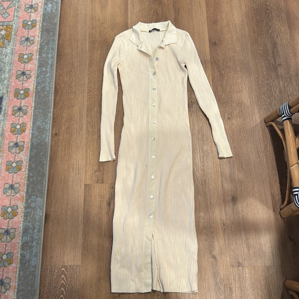 Zara Ribbed Dress - Picture 2 of 2